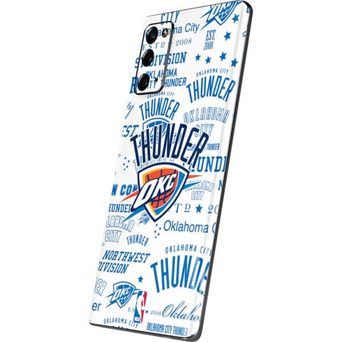 NBA Oklahoma City Thunder Historic Blast Galaxy Note20 5G Skin